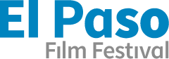 El Paso Film Festival spelled out in blue and gray